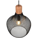  Črna viseča svetilka s kovinskim senčilom ø 33 cm Valeria – | Shoptok.si
