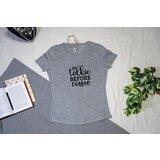 NO talkie - Strukirana majica Pepeljasta M | ePonuda.com