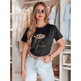 DStreet T-shirt damski z nadrukiem WOMANPOW czarny | Shoptok.si