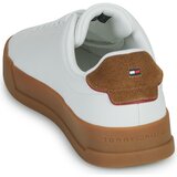 Tommy Hilfiger Nizke superge TH COURT LTH DETAIL ESS Bela | Shoptok.si