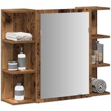  Kopalniška ogledalna omarica Old Wood 80x20,5x64 cm Cene