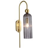  Zidna lampa PIEGA 1xE14/40W/230V mesing/zadimljena crna | Eponuda.com