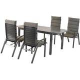 Gardenson VRTNA GARNITURA SIROS aluminij barve grafita | Shoptok.si