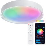 Ksix SmartLED Helios stropna svjetiljka, Okrugli dizajn, Zvučnik, RGBIC+CCT | shoptok.hr