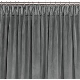  Curtain VILA color graphite style classic transparent dragon tape 7.5 cm velvet 265x225 HOMEDE | shoptok.hr