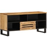 vidaXL TV ormarić 100 x 34 x 46 cm od masivnog grubog drva manga Cijene