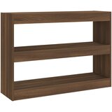 Maison Chic Knjižna omara - Knjižni regal rjavi hrast 100x30x72 cm, (21723234) Cene