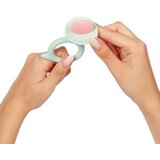 BabyOno Grizalo Polžek, mint-roza | Shoptok.si