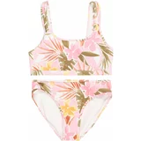 Abercrombie & Fitch Bikini svijetlozelena / narančasta / roza / bijela
