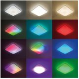 Ksix Twilight SmartLED stropna svjetiljka, RGBIC + CCT, 47,5 cm, 7.700 lm, 70 W | shoptok.hr