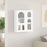 Viseći Viseča omarica s polico Visok sijaj bela 59 x 20 x 71.5 cm, (5000113107) | Shoptok.si