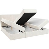 MID.YOU DRUŽINSKA POSTELJA 270 cm x 200 cm , les, tekstil, leseni material krem barve | Shoptok.si