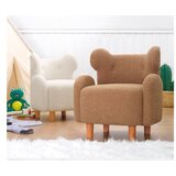 Atelier Del Sofa Dečija fotelja Juano Teddy, 55x61x55 cm, Bijela | Eponuda.ba