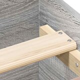  Okvir za krevet boja hrasta 90x190 cm od konstruiranog drva | shoptok.hr