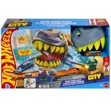 Hot Wheels: Komplet proge Napad morskega psa z avtomobilčkom -