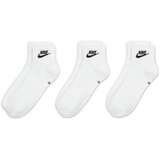 Nike Športne nogavice Chaussettes everyday essential trois paires Bela Cene