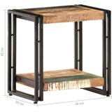vidaXL Bočni stolić 40 x 30 x 40 cm od masivnog obnovljenog drva | shoptok.hr