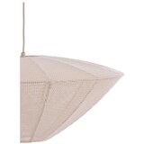 Light & Living Kremno bela viseča svetilka s tekstilnim senčilom Satilla – | Shoptok.si