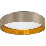Eglo LED stropna svjetiljka Maserlo 2 99541, 24 W, 2050 lm, Ø38 cm, taupe/zlatna | shoptok.hr