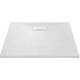 vidaXL Kada za tuš SMC bijela 100 x 80 cm | shoptok.hr