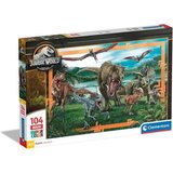Clementoni Jurassic World kraljevstvo dinosaura 104 dijela maxi supercolor puzzle - | shoptok.hr