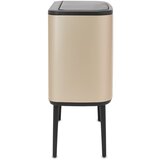 Brabantia Jeklen koš za smeti za ločevanje odpadkov/na dotik v zlati barvi 34 l Bo Touch Bin – | Shoptok.si