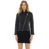 Leone 1947 Jakne & Blazerji Woman Neoprene Jackets Authentic Gold Črna Cene