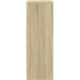  Komoda s LED svjetlima boja hrasta 77 x 34 x 100 cm drvena | shoptok.hr