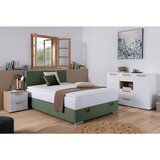 CARRYHOME POSTELJA Z VZMETNICO 90 cm x 200 cm , tekstil zelena | Shoptok.si