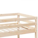 Krevet na kat 80 x 200 cm od masivne borovine | shoptok.hr