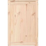 vidaXL Kutija za rublje 44 x 44 x 66 cm od masivne borovine | shoptok.hr