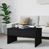  Stolić za kavu crni 80 x 50,5 x 41,5 cm od konstruiranog drva | Shoptok.si