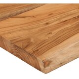 Stolna ploča 110x40x3,8 cm pravokutna od bagrema s živim rubom | shoptok.hr