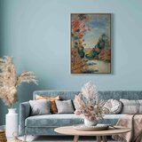  Slika - Pierre-Auguste Renoir – Paysage d\'Essoyes 60x90 U prirodnom drvenom okviru | shoptok.hr