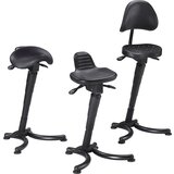 meychair Naslonjalo za stojo, ergonomski sedež v obliki sedla, nastavitev višine s plinsko vzmetjo | Shoptok.si