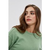 Moodo WOMEN'S SWEATSHIRT L-BL-4001 OLIVE, | shoptok.hr