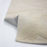 Flair Rugs Bež ročno tkana volnena preproga 120x170 cm Shard – | Shoptok.si
