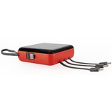 OXE Džepni Power bank, kapacitet 10000 mAh, crveni | shoptok.hr