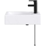 Umivaonik za kupaonicu Mat Crna 45,5 x 25,5 x 13 cm Metal | shoptok.hr