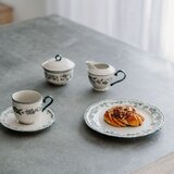 S|P Collection Zelena/slonokoščena porcelanasta skodelica 215 ml Cyril – | Shoptok.si