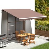 vidaXL Zamjenska tkanina za tendu smeđa 4,5 x 3,5 m | shoptok.hr