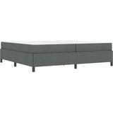  s opruga kutije Tamno siva 200 x 200 cm tkanina | shoptok.hr