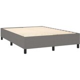  Box spring s madracem LED tamnosivi 140x190 cm tkanina | shoptok.hr