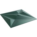 vidaXL Stenski paneli 24 kosov zeleni 50x50 cm XPS 6 m² zvezda | Shoptok.si