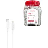 Ven Dens USB kabl VD-DCR 04 Type C na Lightning 27W 1m 1/50 kom. BELI | Eponuda.com