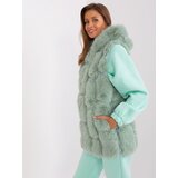 Wool Fashion Italia Vest-AT-KZ-2379.96P-Pistachio | shoptok.hr