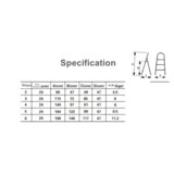  SuperStep Kućne Čelične Merdevine 6+0 ( 1634 ) | ePonuda.com
