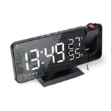 Venisymlis LED projekcijska ura - prikaz temperature/vlažnosti (črno/belo), (22088711) u