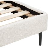 Livetastic OBLAZINJENA POSTELJA 180 cm x 200 cm , les, kovina, tekstil naravne barve | Shoptok.si