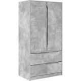  Kupaonski ormar s ladicama Betonski sivi 79 5 x 49 x 156 cm | shoptok.hr